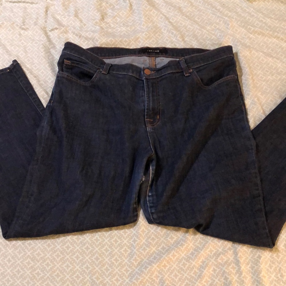 Denim blue jeans